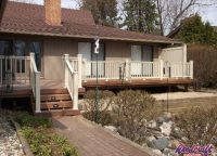 Deck by Michigan Contractor Woodcraft Design & Build