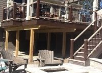 Deck by Michigan Contractor Woodcraft Design & Build