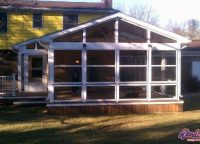 Screened Room by Michigan Contractor Woodcraft Design & Build