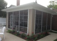 Screened Room by Michigan Contractor Woodcraft Design & Build